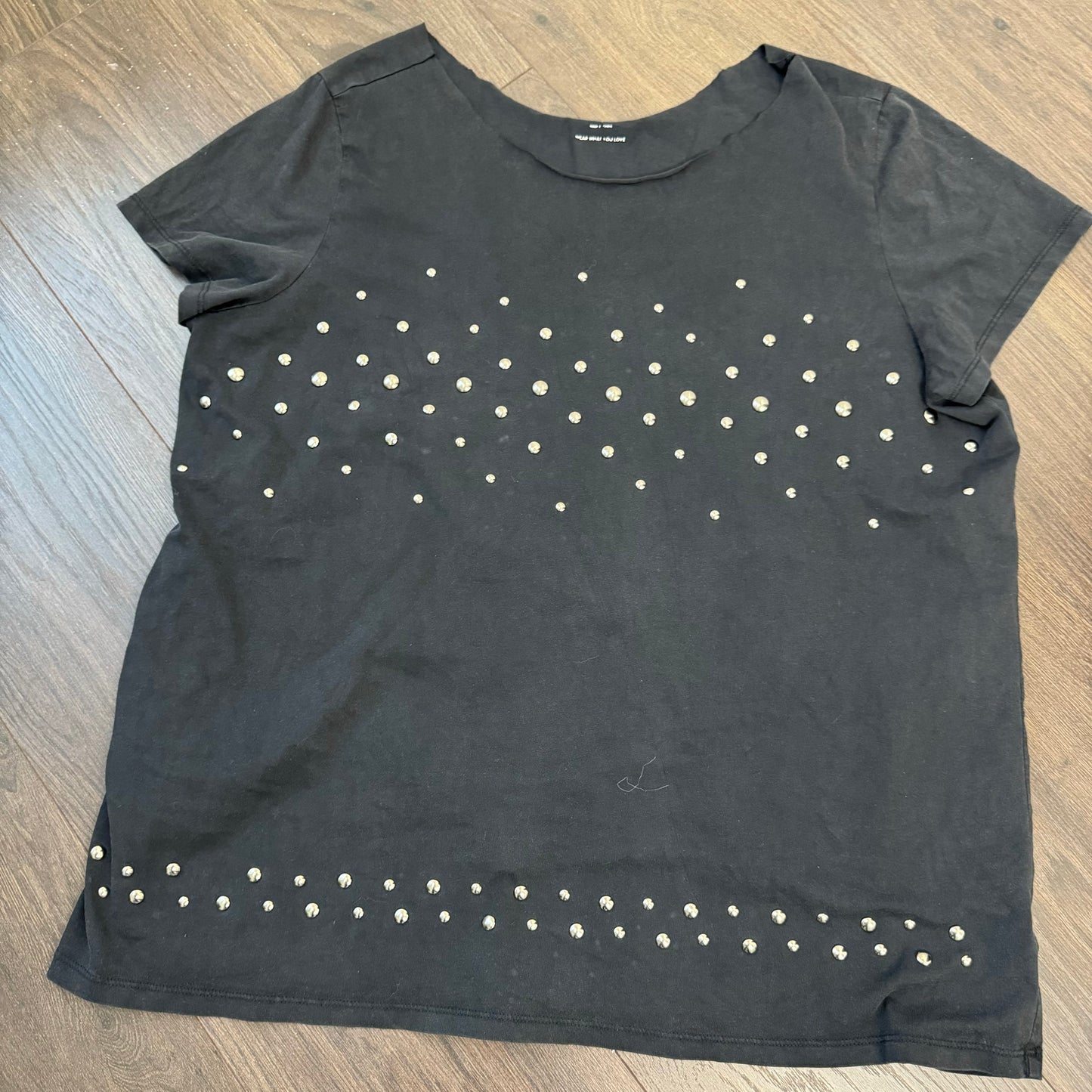 Studded Off Shoulder Top