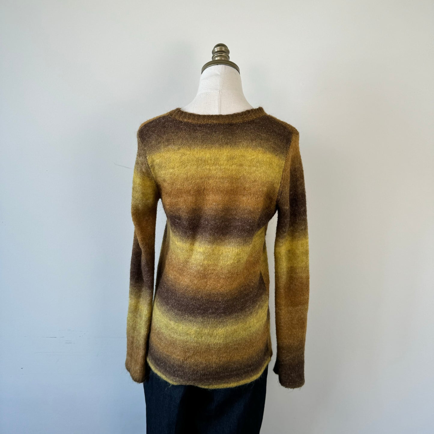 Gradient Ombre Knit Sweater