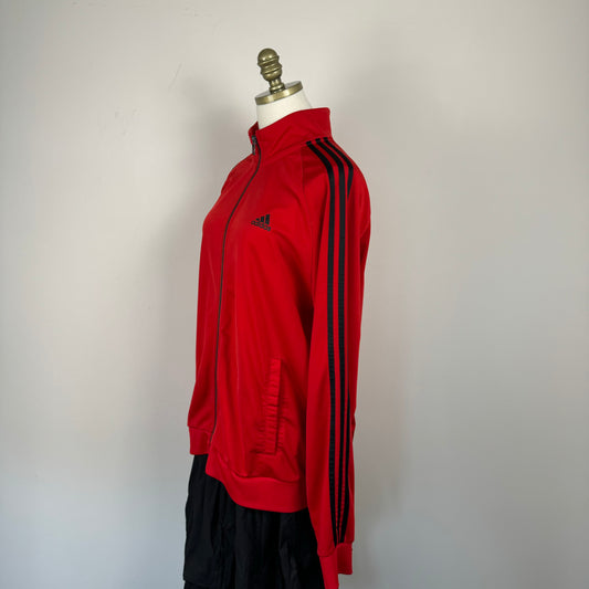 Red Adidas Track Jacket