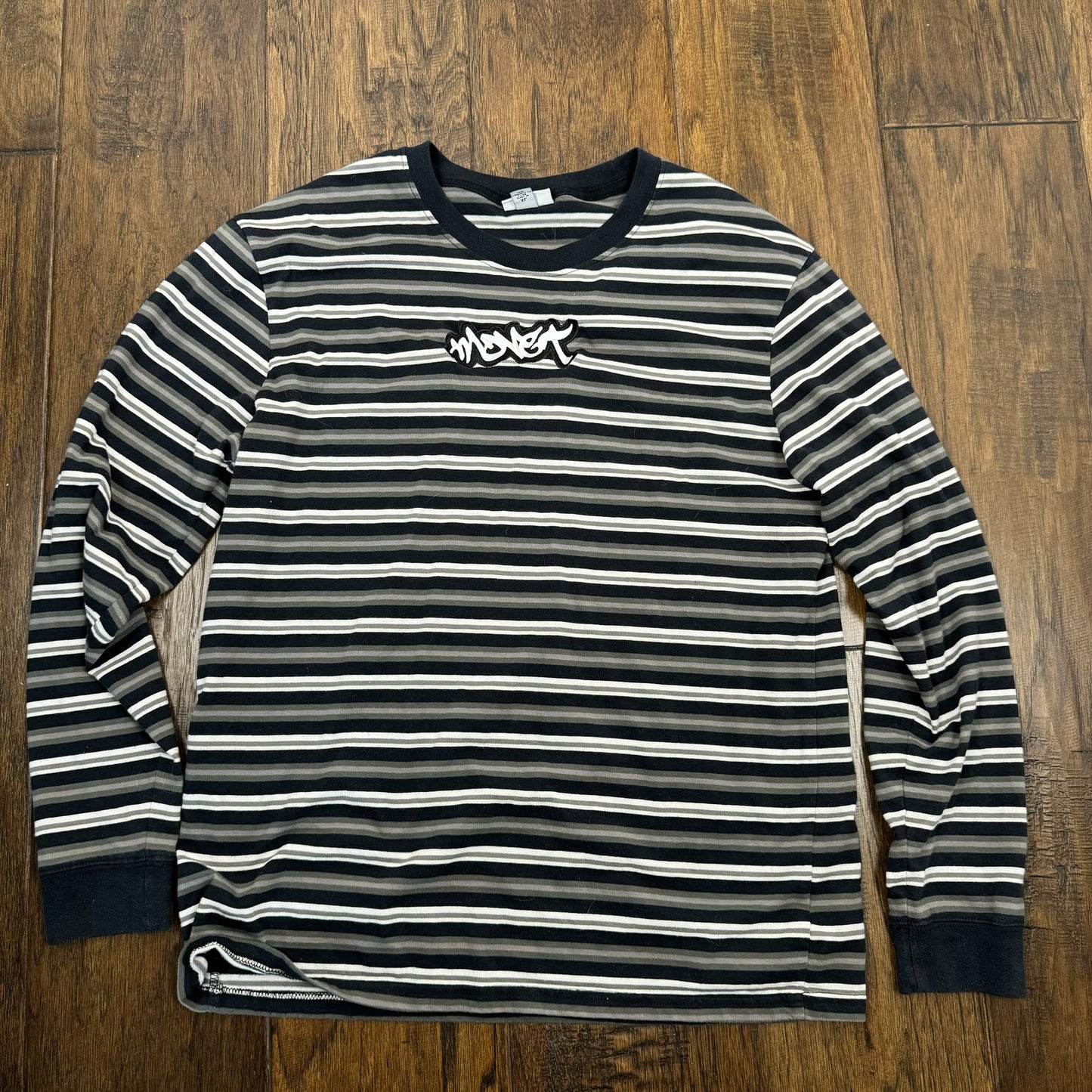Oversized Striped Long Sleeve Shirt