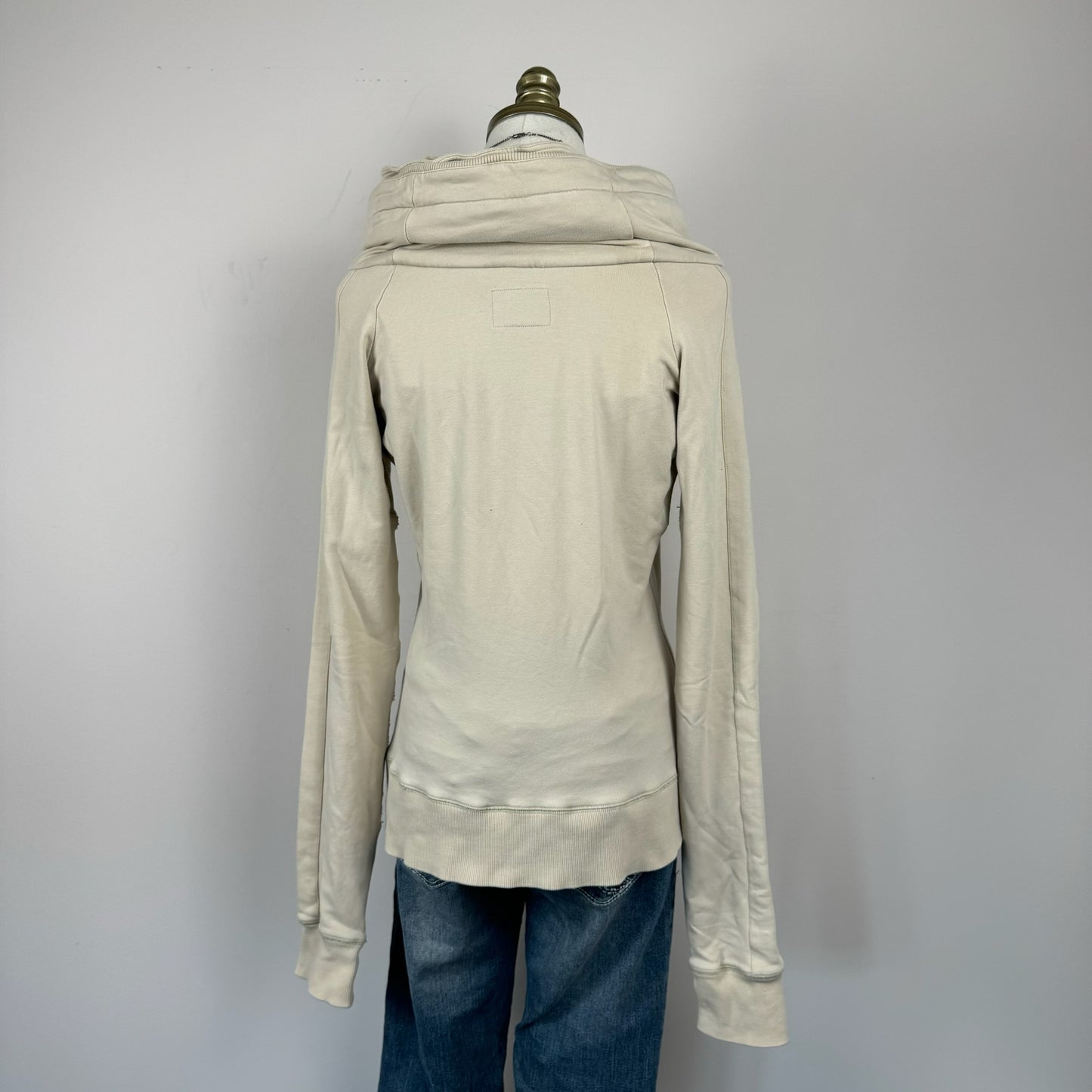 Parasuco Beige Double Zip Sweater