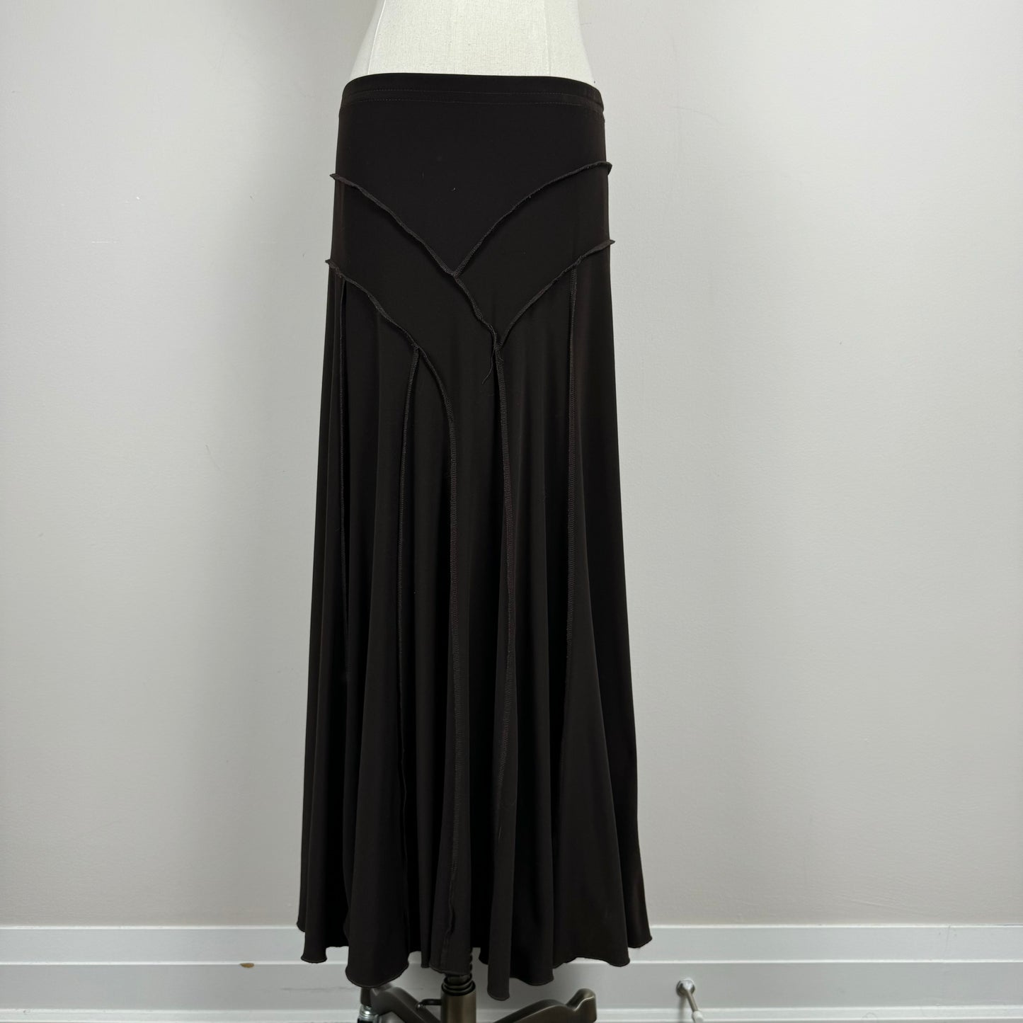 Brown Fairycore Maxi Skirt