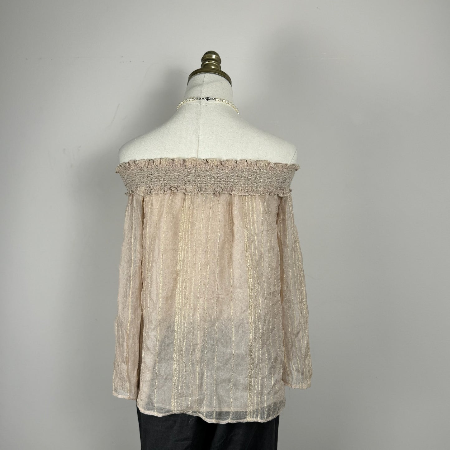 Off The Shoulder Boho Flowy Top