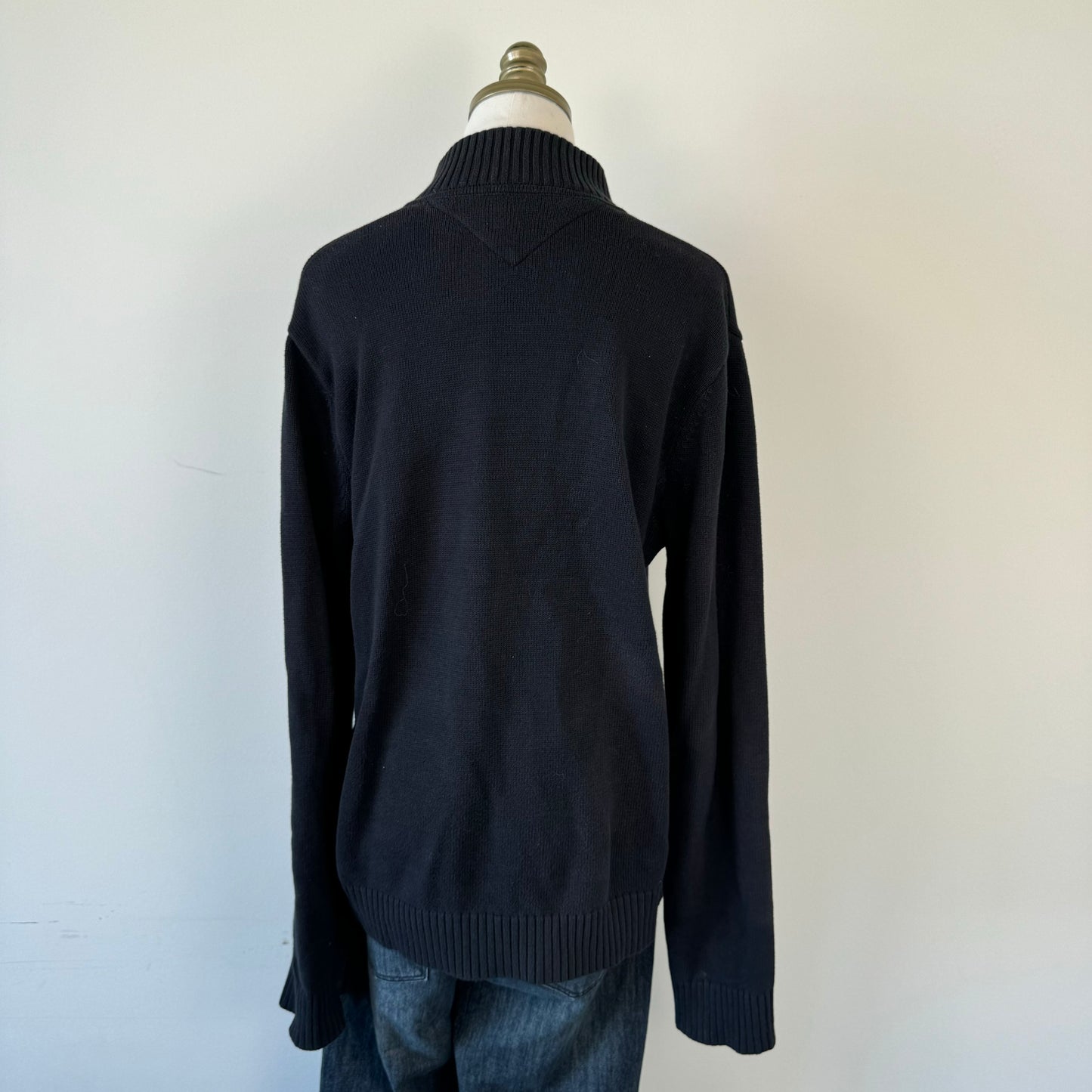 Tommy Double Zip Knit Sweater