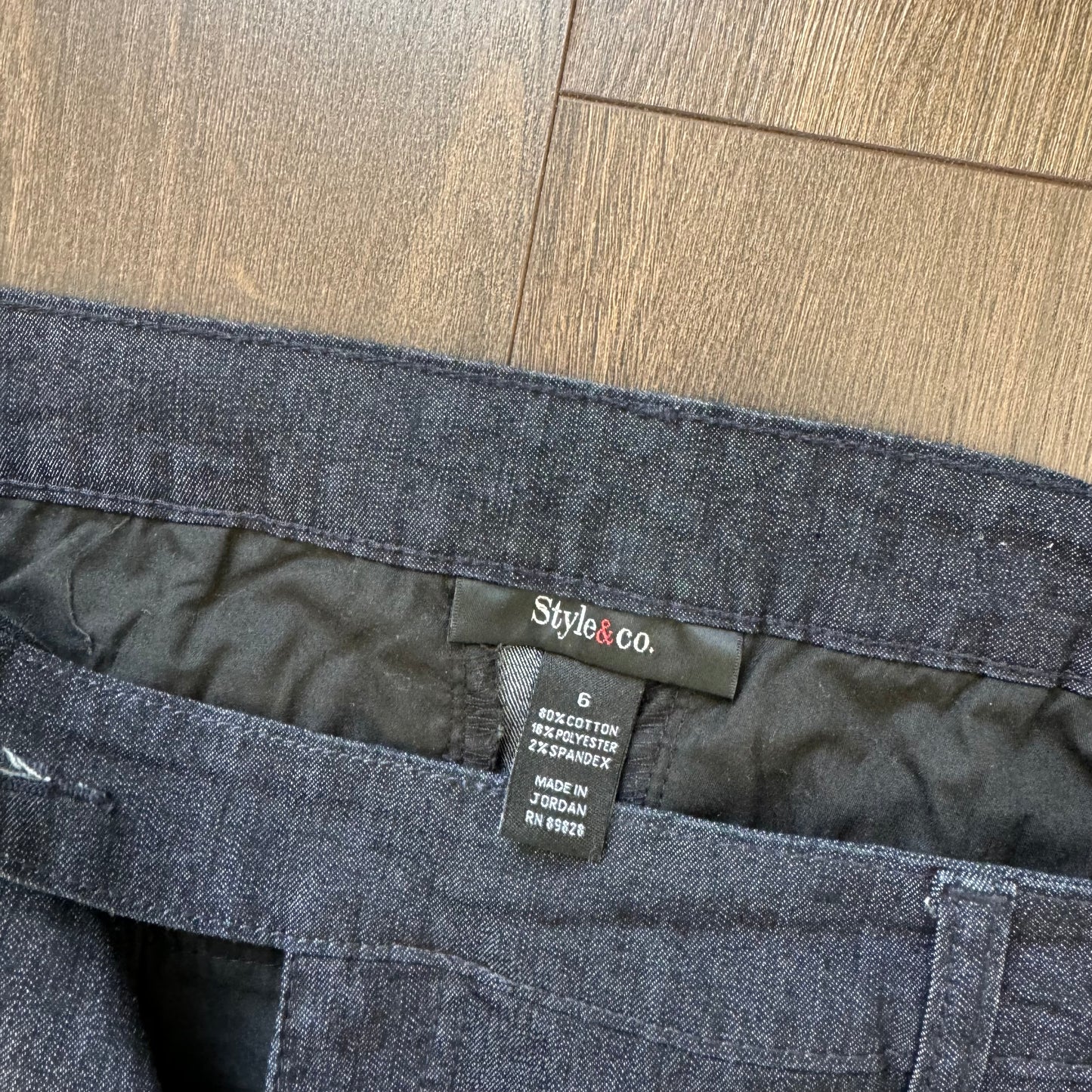 Dark Wash Denim Jorts