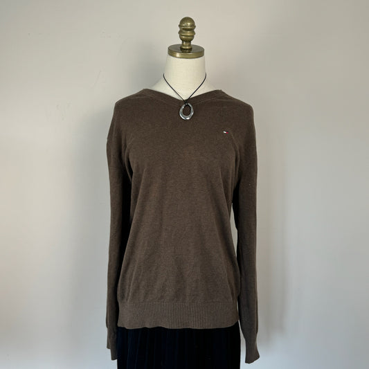 Tommy Brown Oversized Sweater