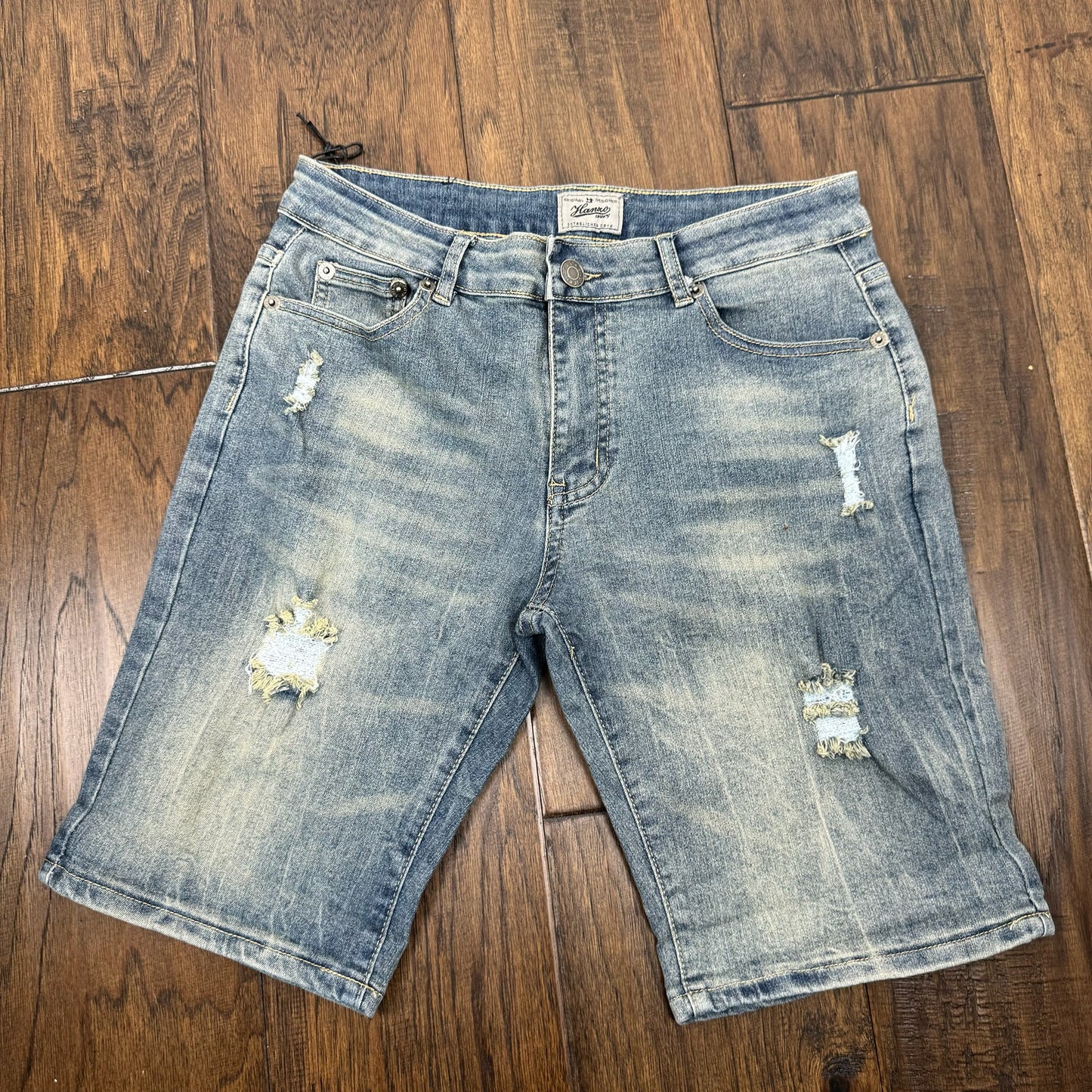 Vintage Faded Denim Jorts