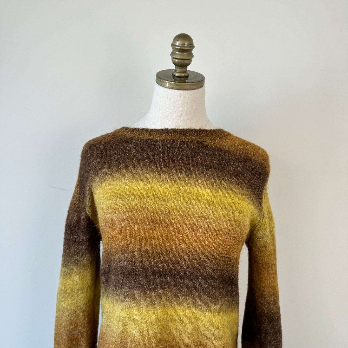 Gradient Ombre Knit Sweater