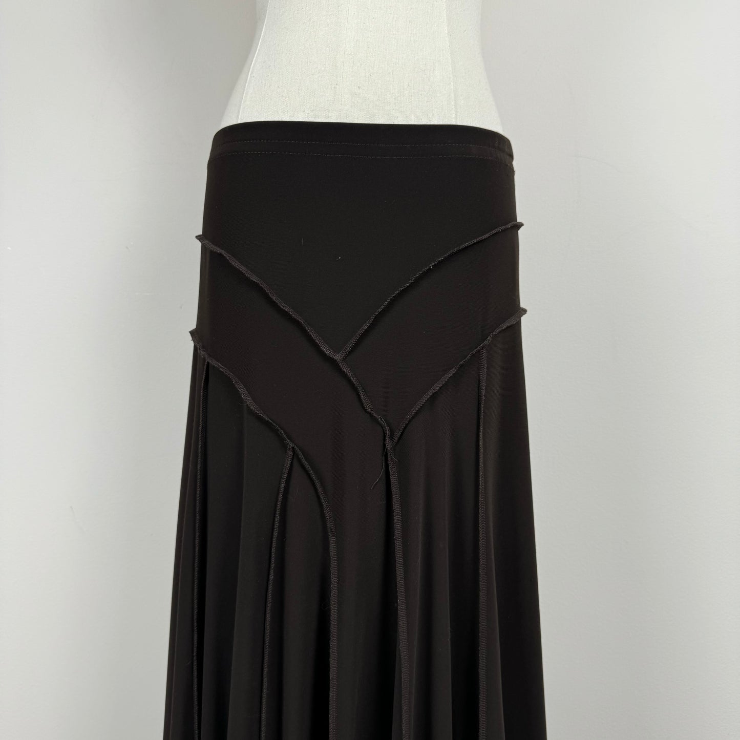 Brown Fairycore Maxi Skirt