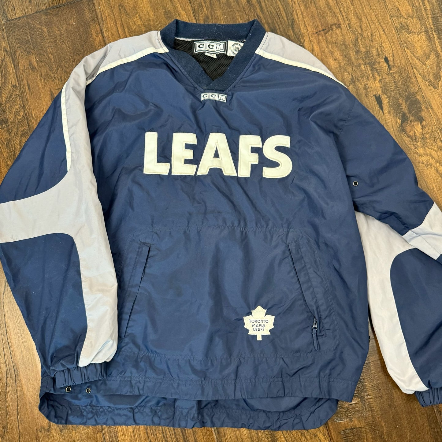Oversized Navy Jersey Top