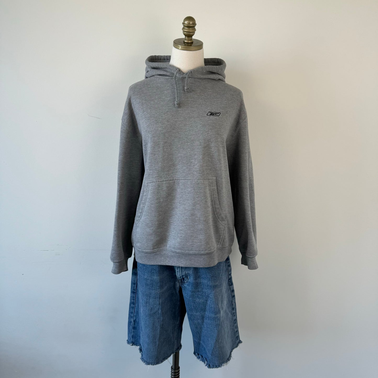 Vintage Reebok Grey Hoodie