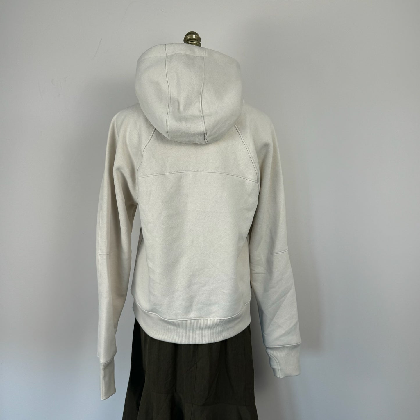 Beige Half Zip Hoodie