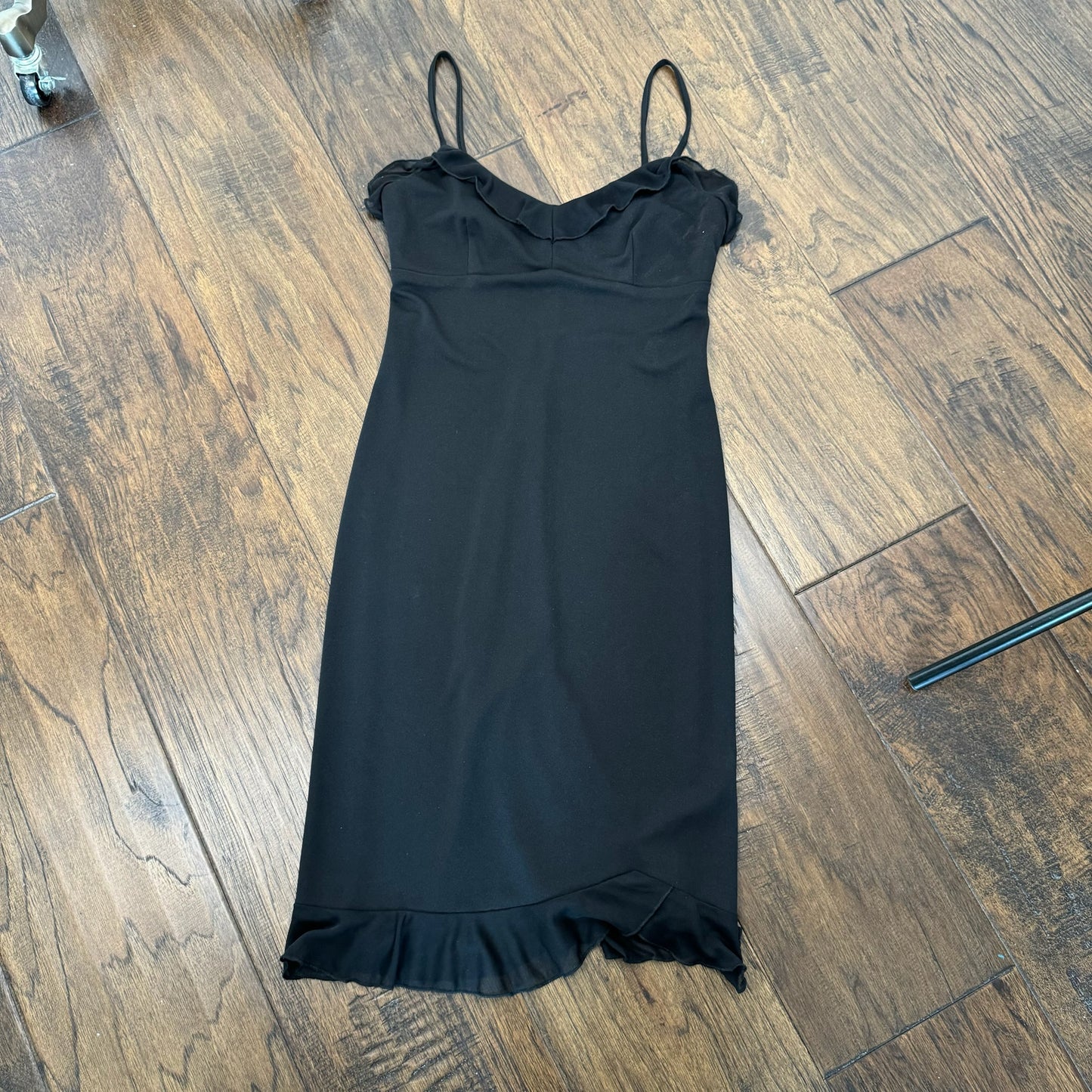 Vintage Charlotte Russe Ruffled Midi Dress