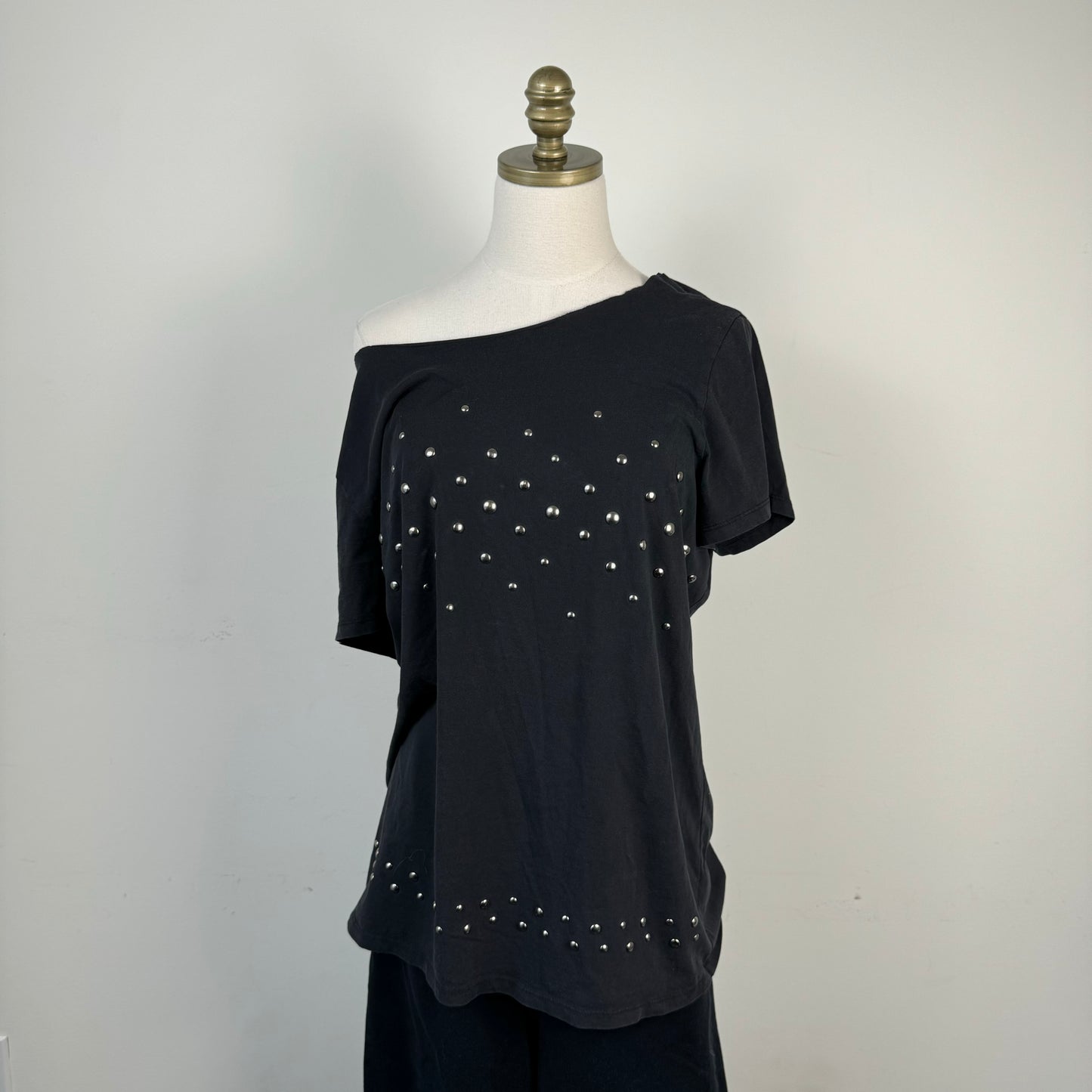 Studded Off Shoulder Top