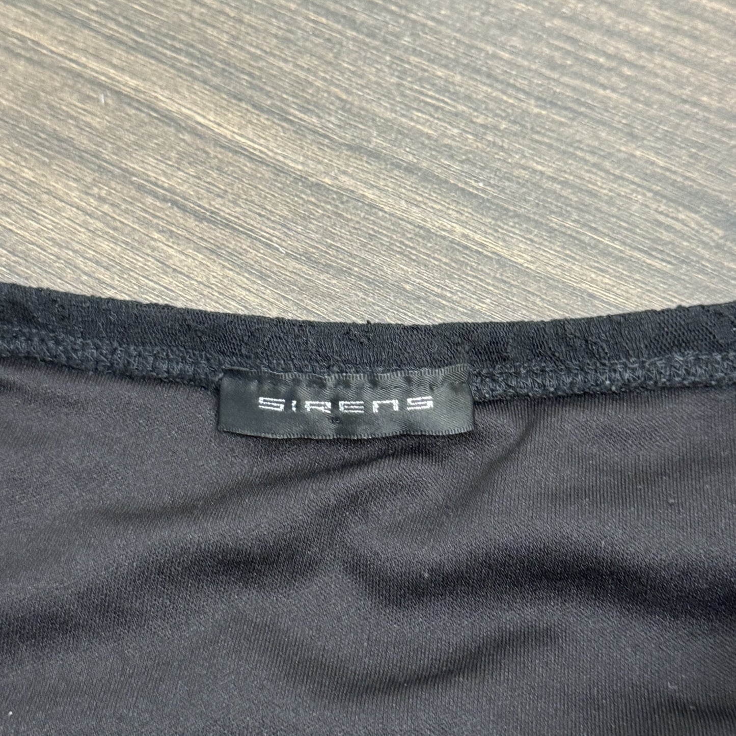 Vintage Black Lace Mini Skirt – view 3