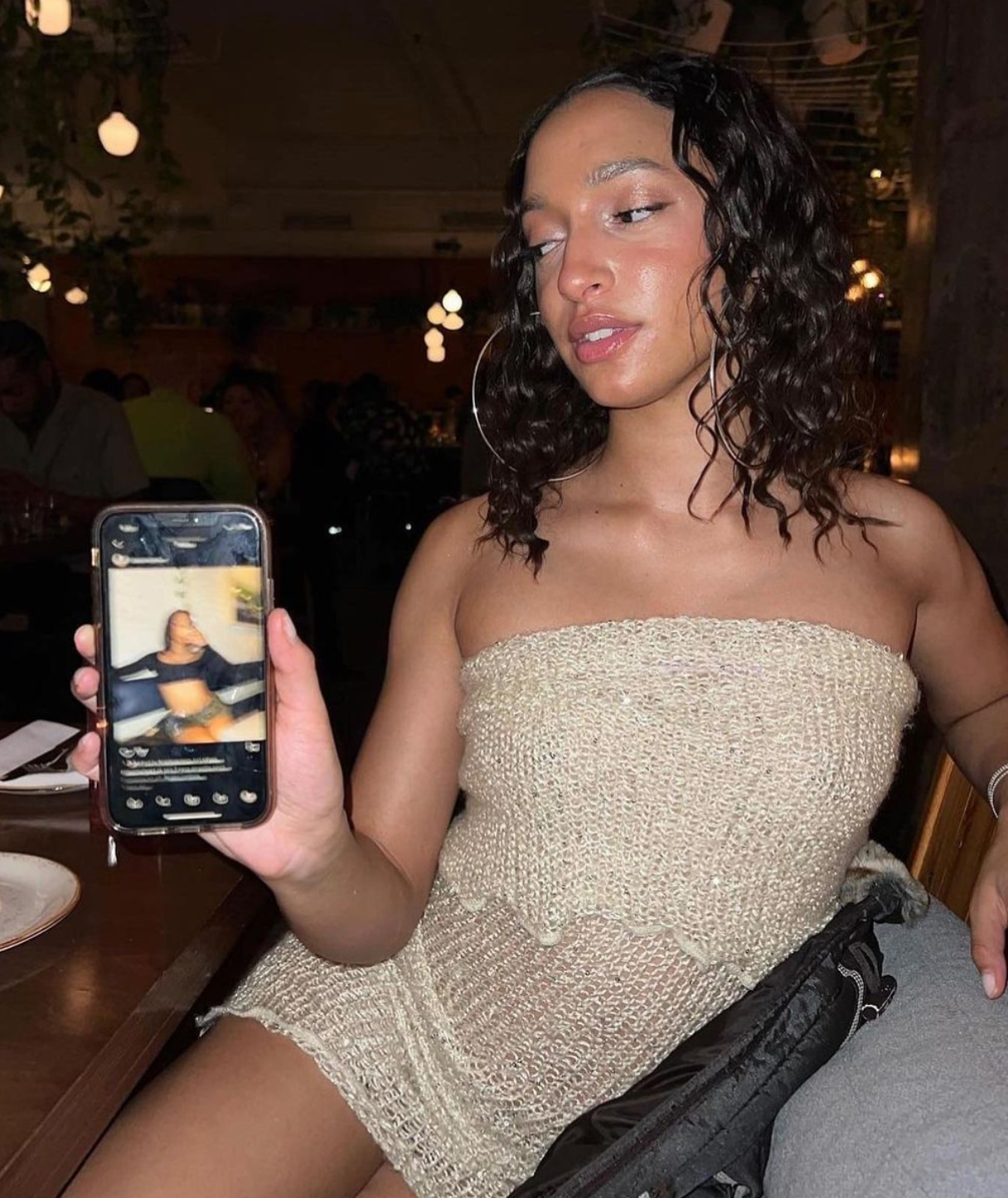 Vintage Knit Y2K Dress