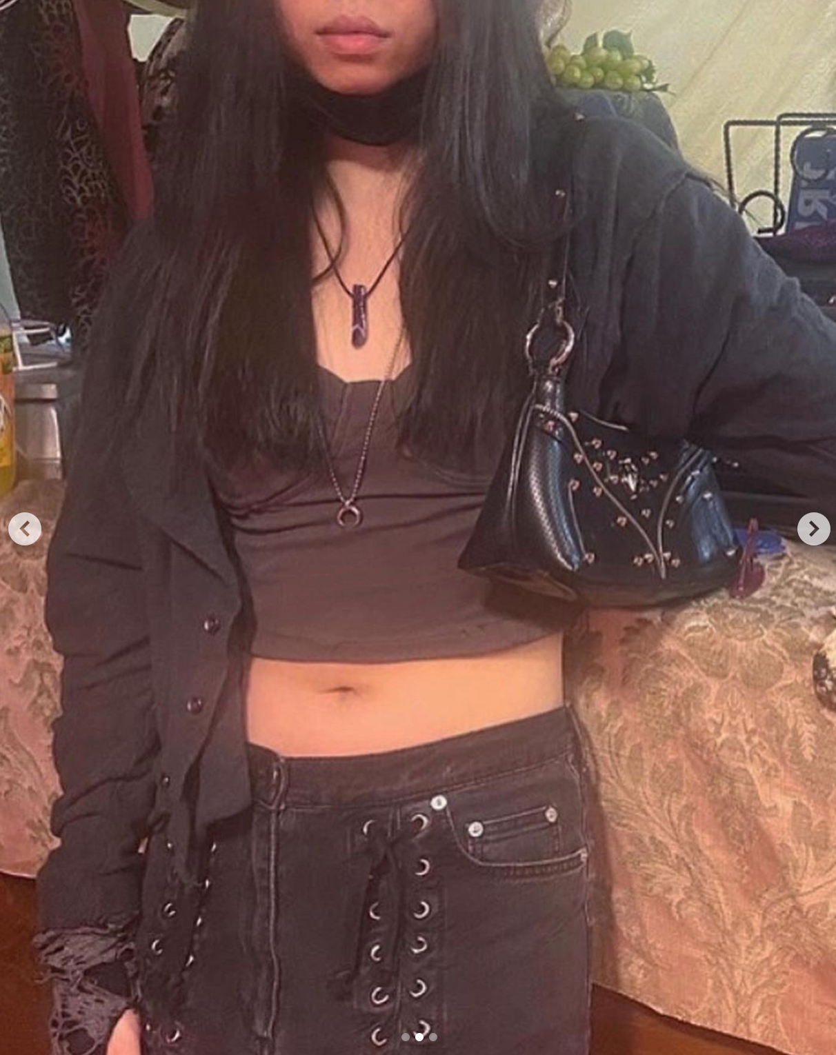 Vintage Mocha Bustier Cami