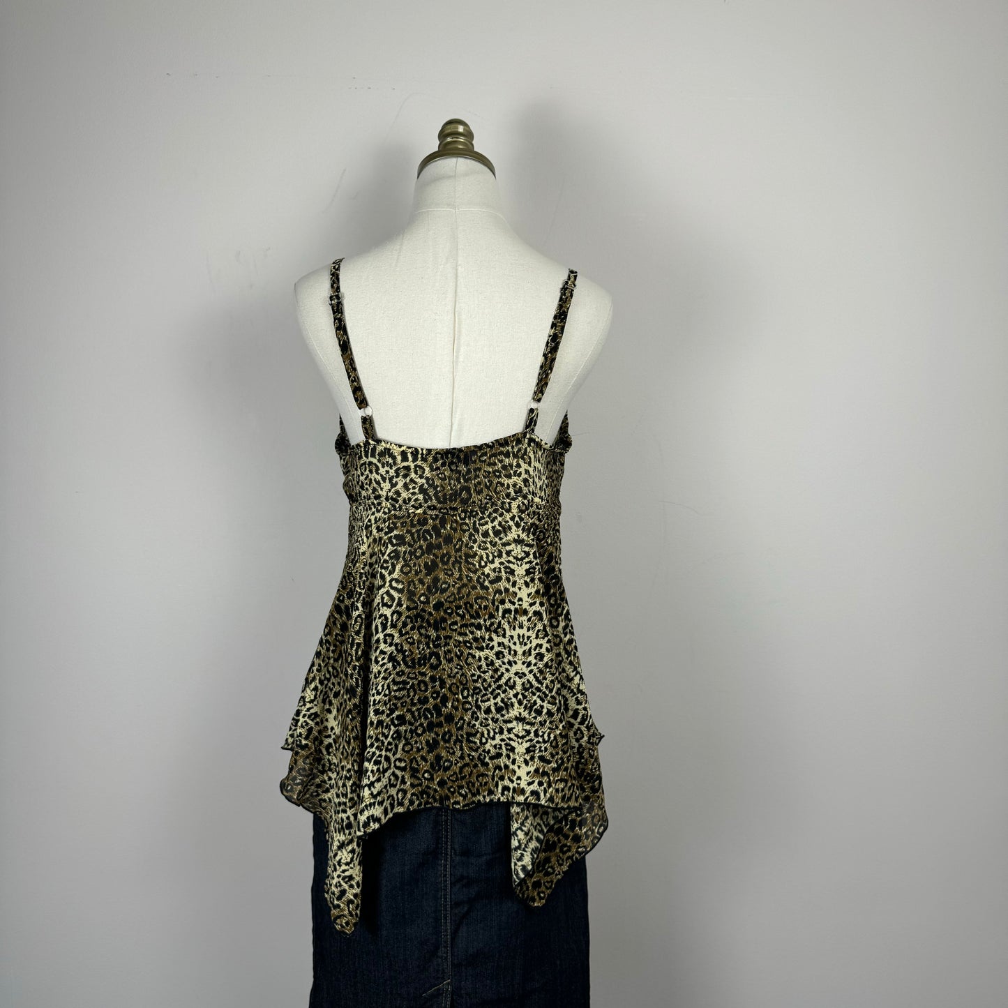 Babydoll Leopard Print Slip