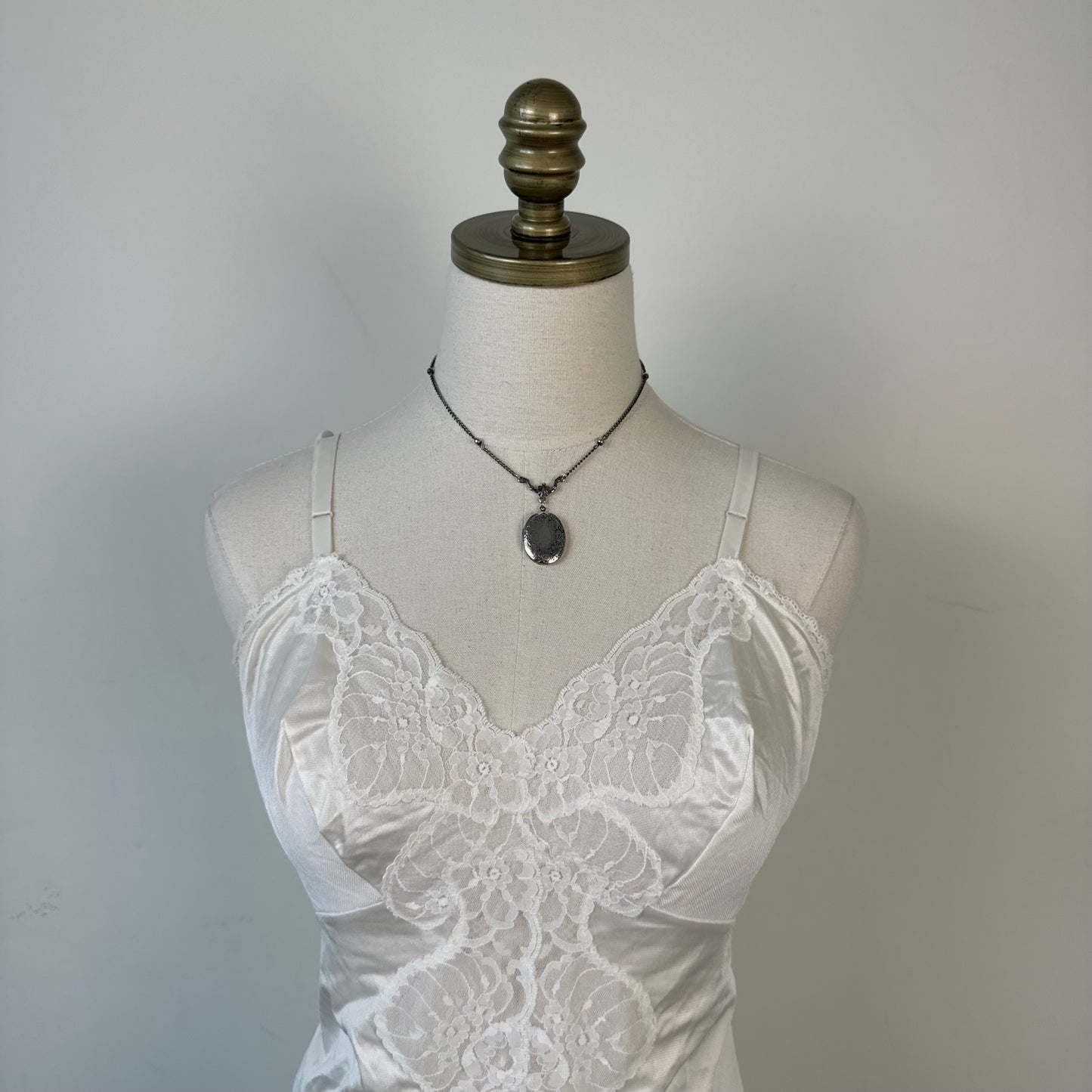 White Lace French Maid Cami