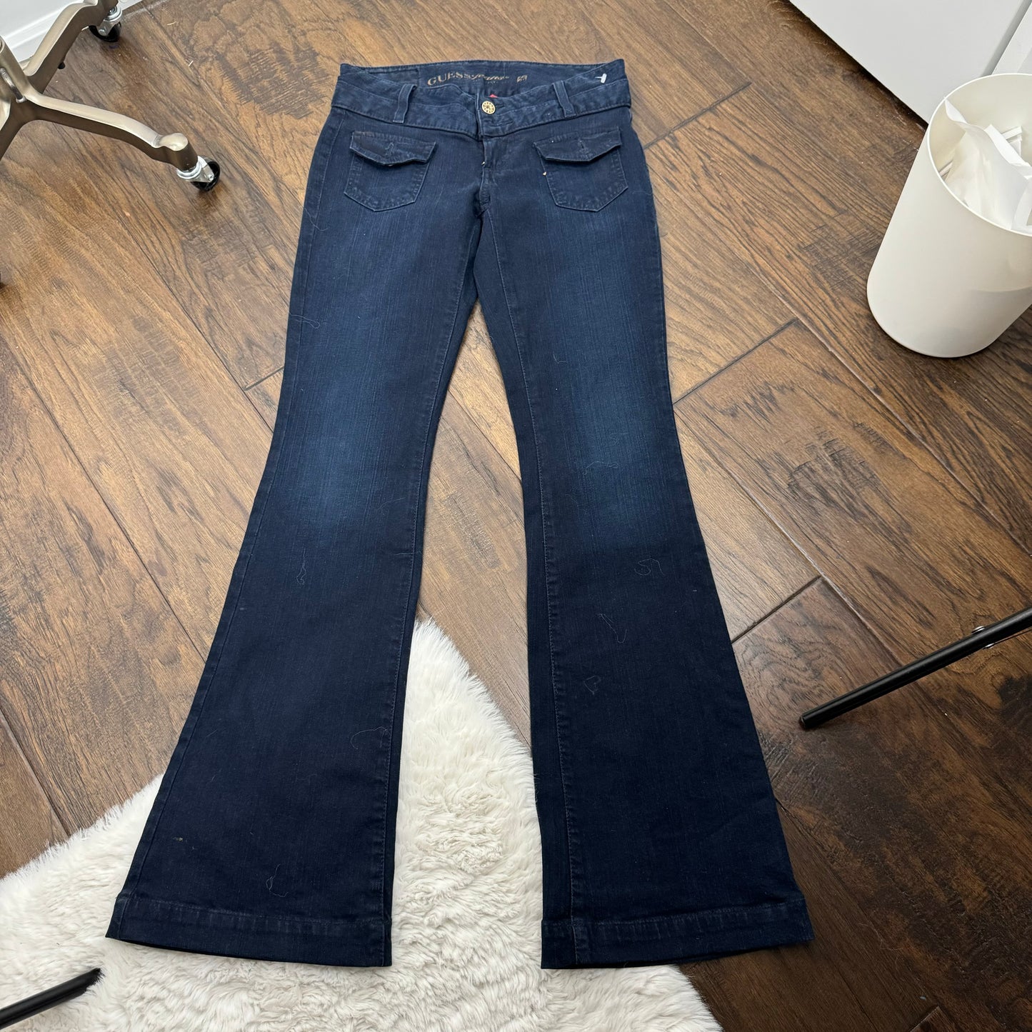 Vintage Guess Low Rise Flared Jeans