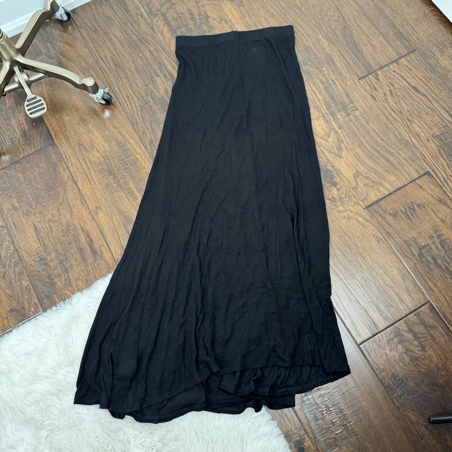 BCBG Black Knit Maxi Skirt