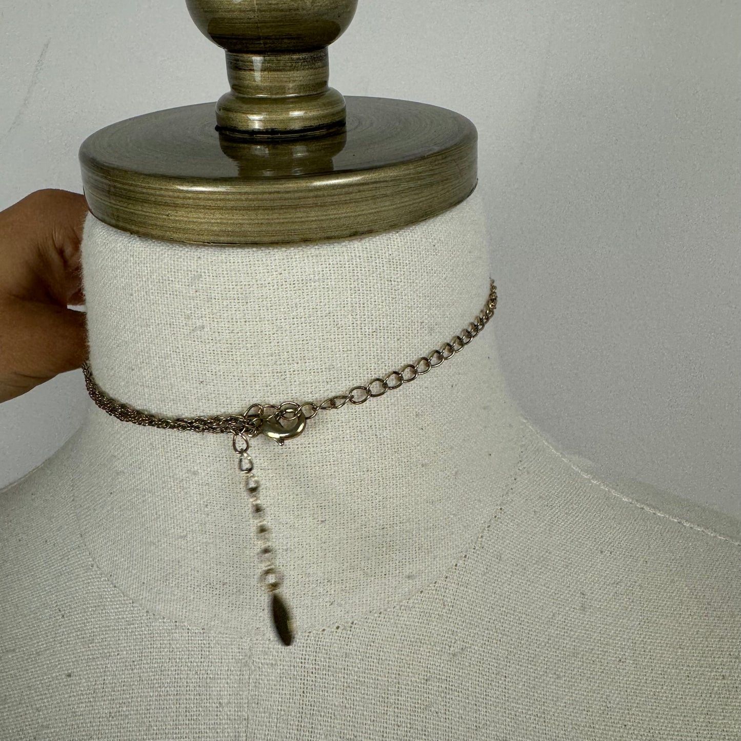 Gold Chain Choker Necklace