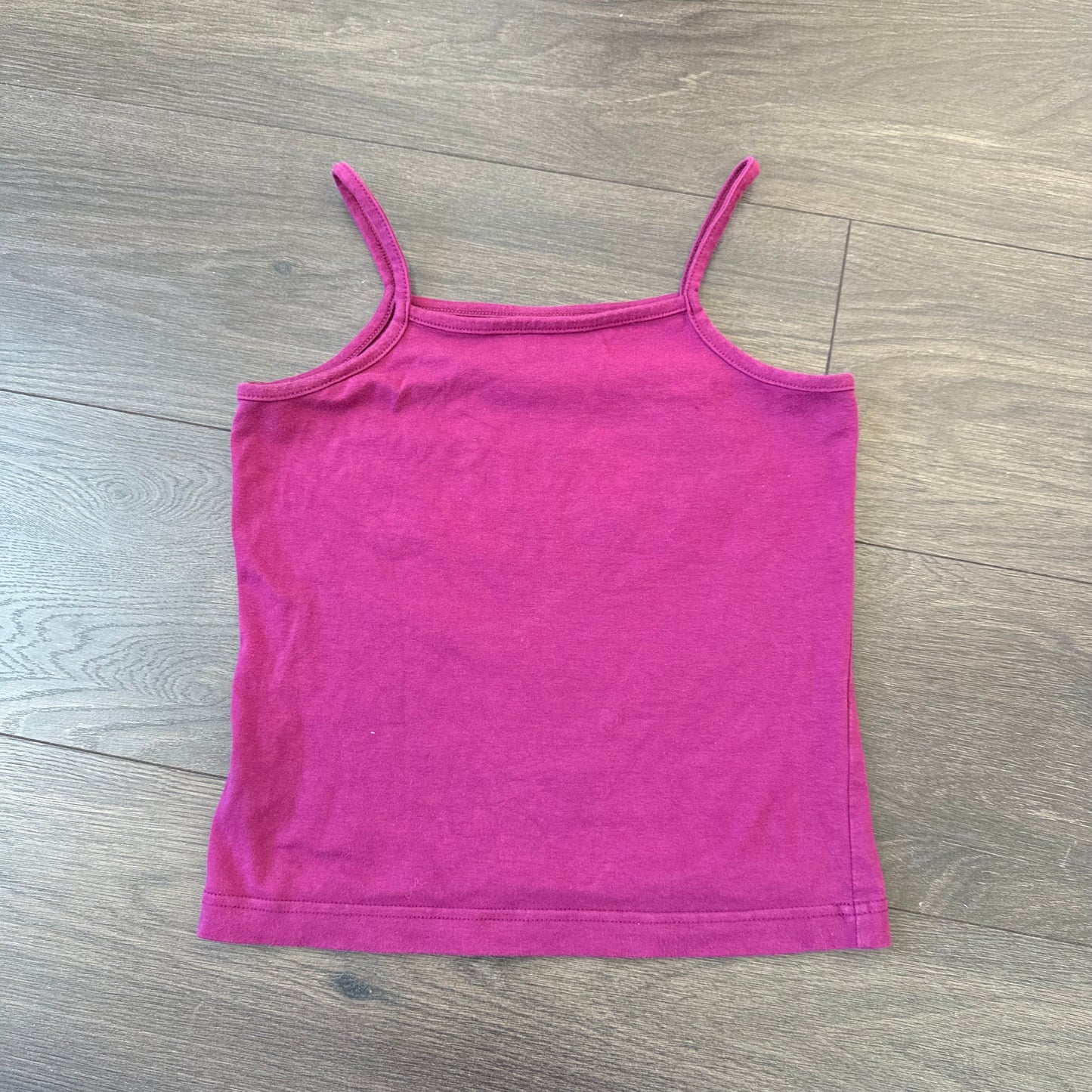 90s Nevada Burgundy Pink Cotton Spandex Tank Top