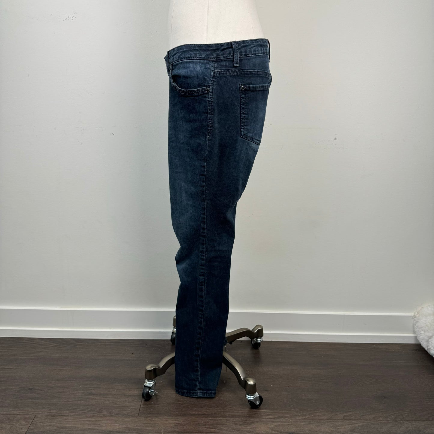 Dark Wash Low Rise Skinny Jeans