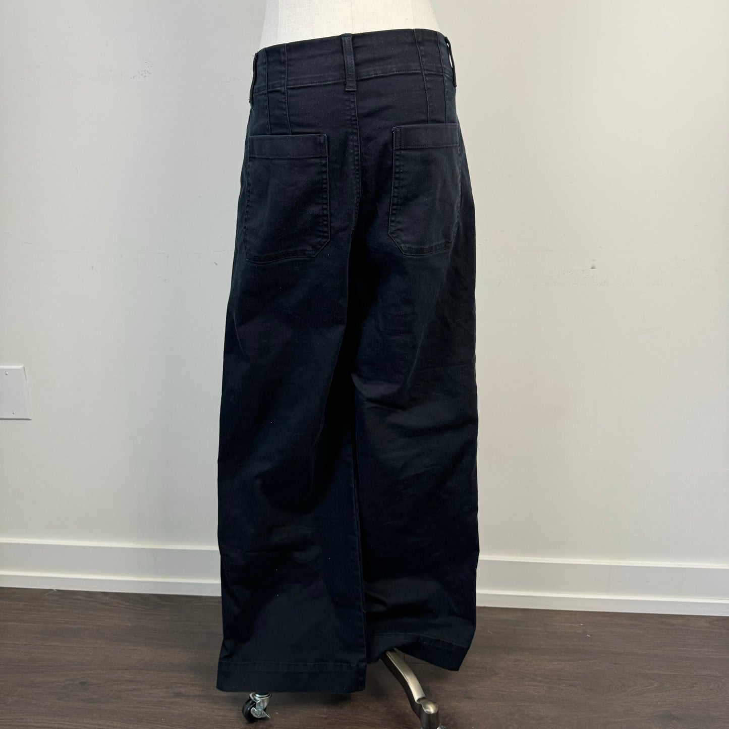 Black Flared Trousers