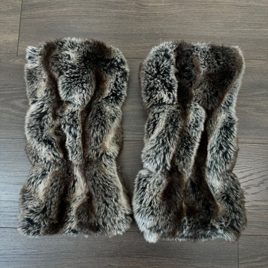 Faux Fur Leg Warmers