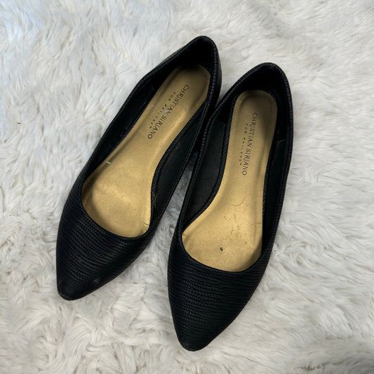 Black Pointy Ballet Flats (US 7/7.5)