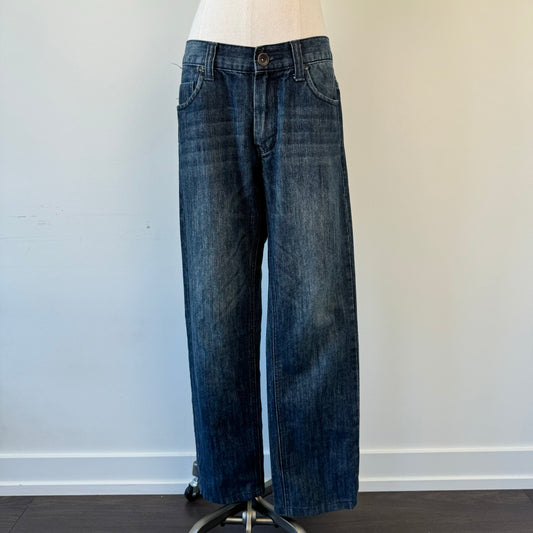 DKNY Dark Wash Straight Leg Jeans