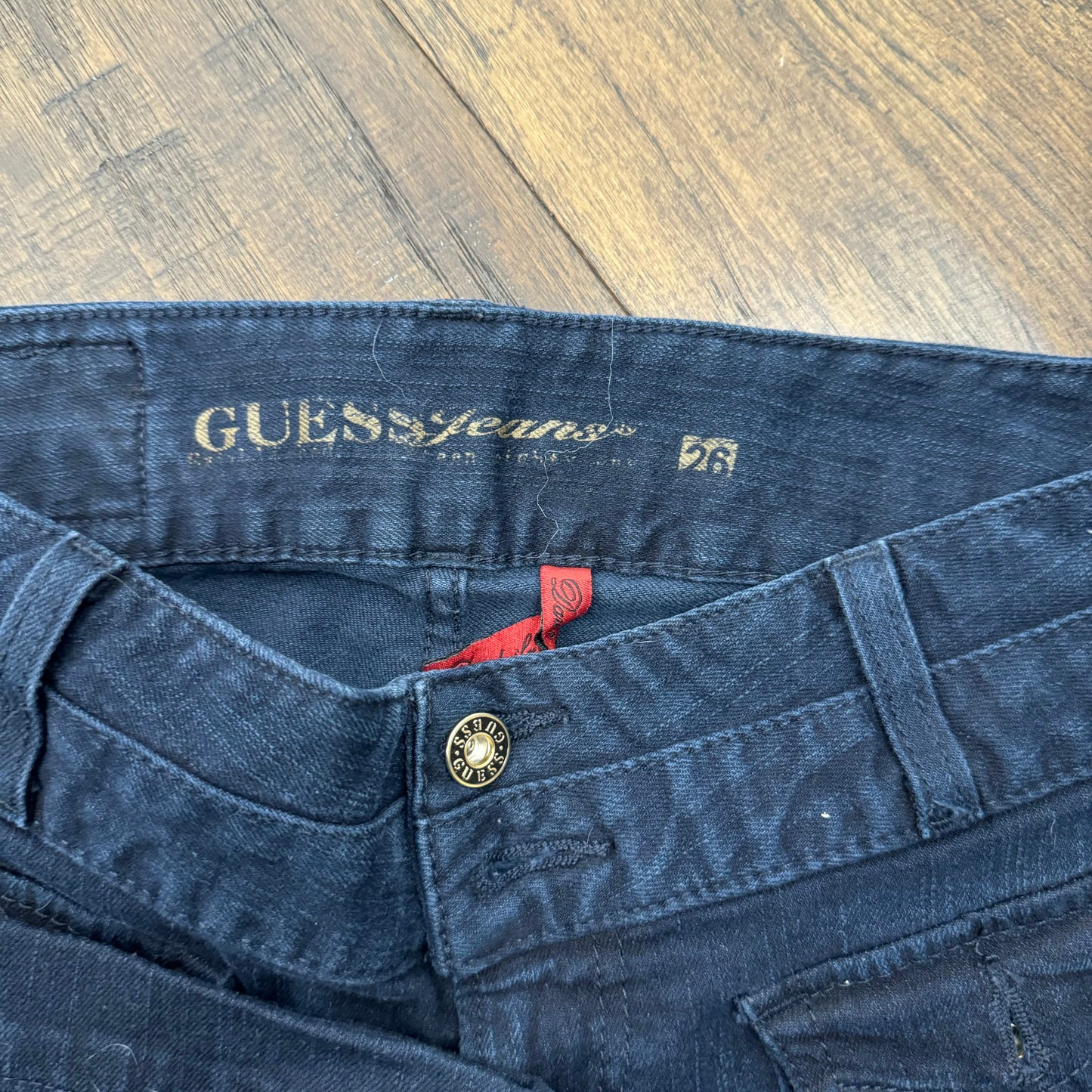 Vintage Guess Low Rise Flared Jeans