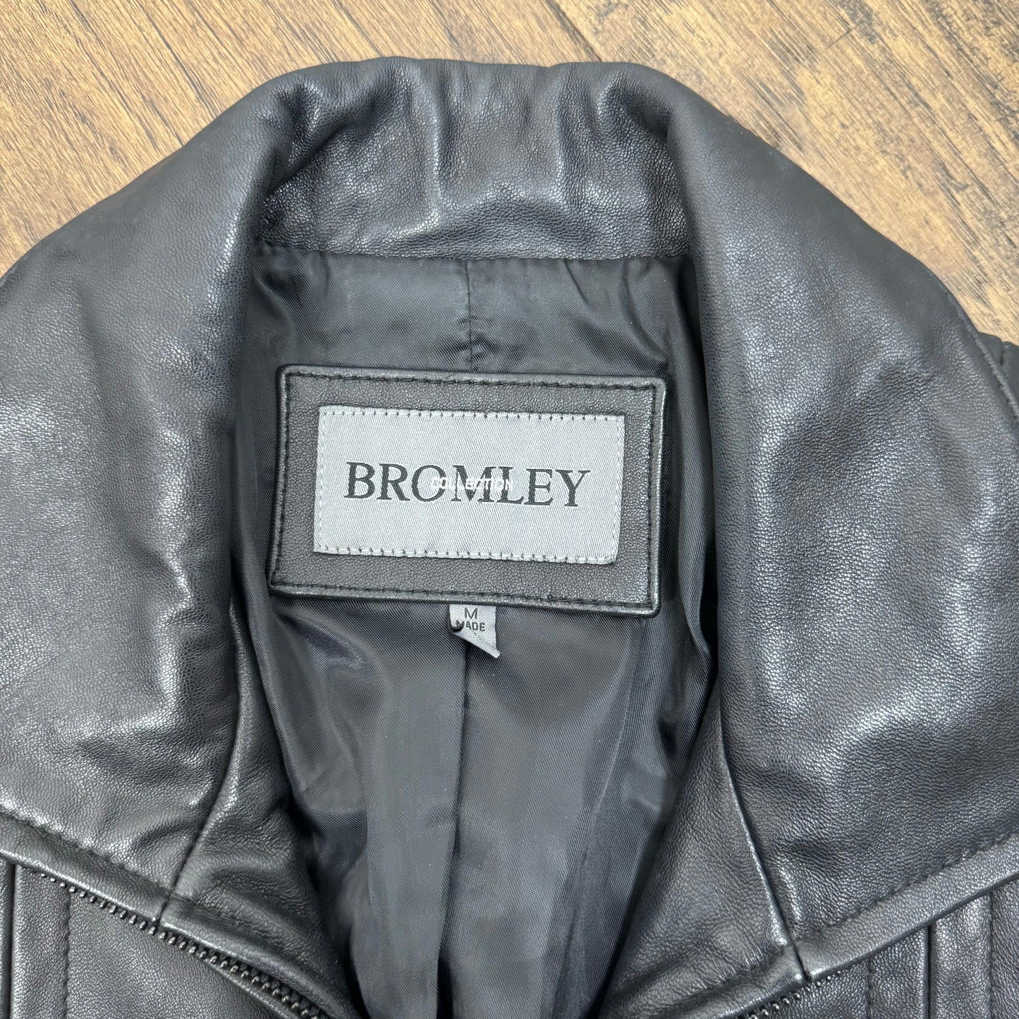 Vintage Black Leather Jacket