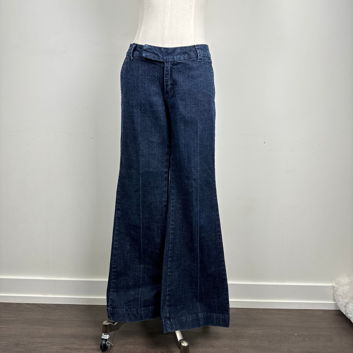 Low Rise Denim Bootcut Jeans