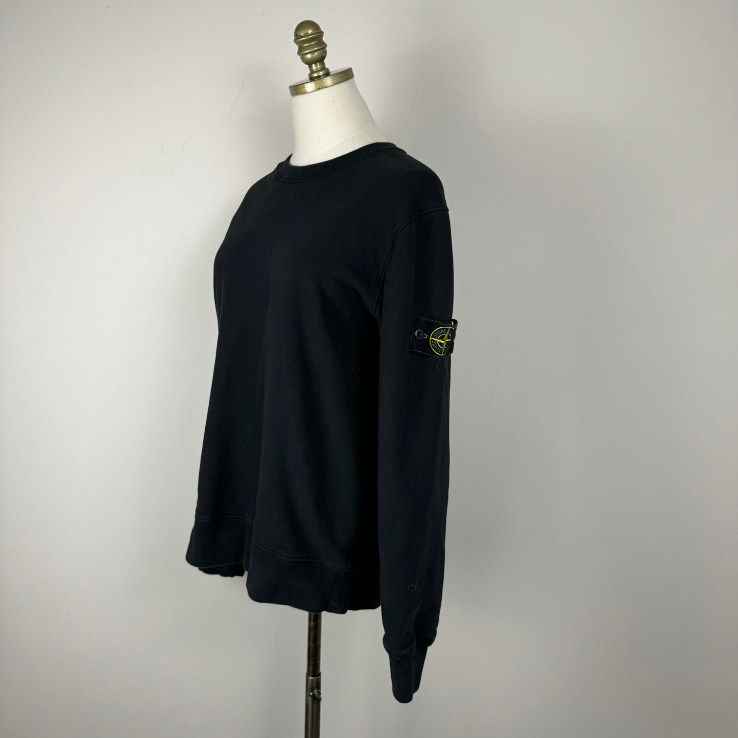 Black Stone Island Crewneck Sweater