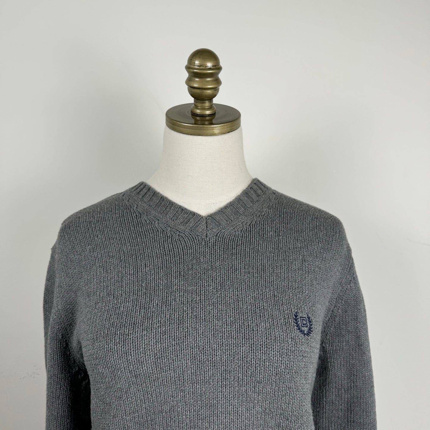 Grey Chunky Knit Sweater