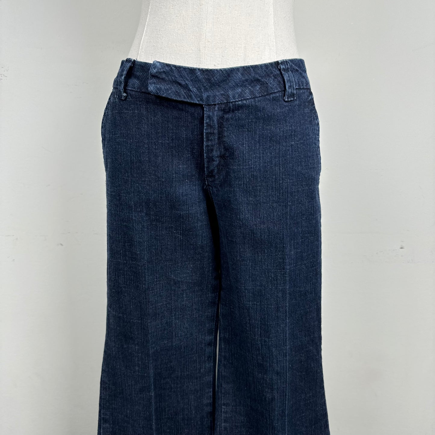 Low Rise Denim Bootcut Jeans