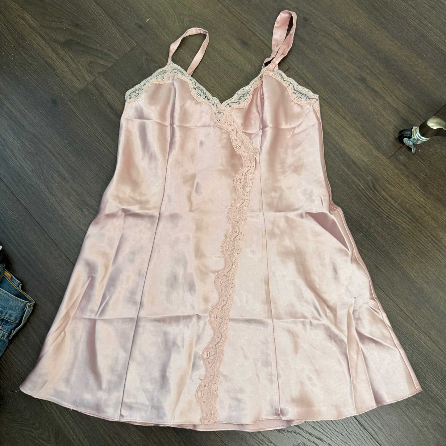 Y2K La Senza Babydoll Satin Slip Dress