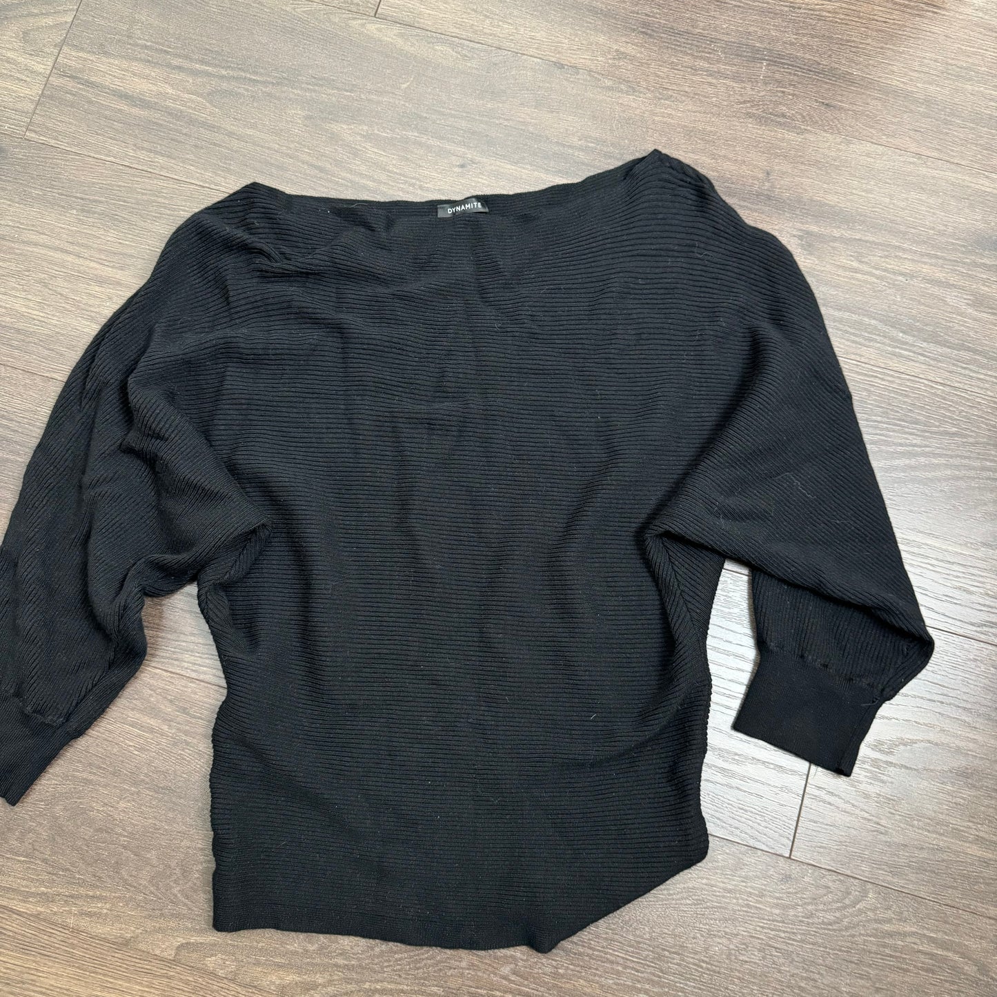 Black Dolman Sweater