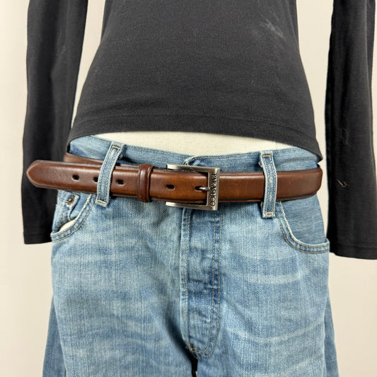 Vintage Parasuco Tan Brown Belt