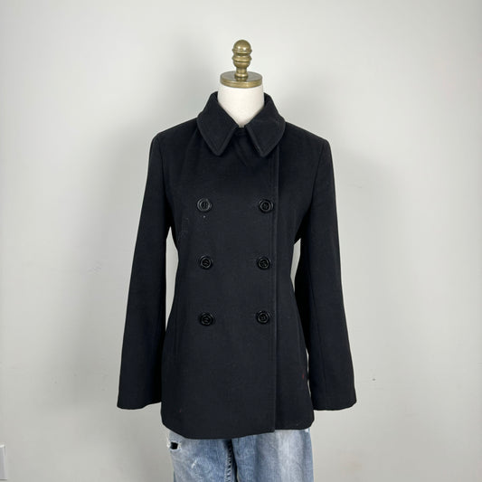 Calvin Klein Wool Blend Peacoat