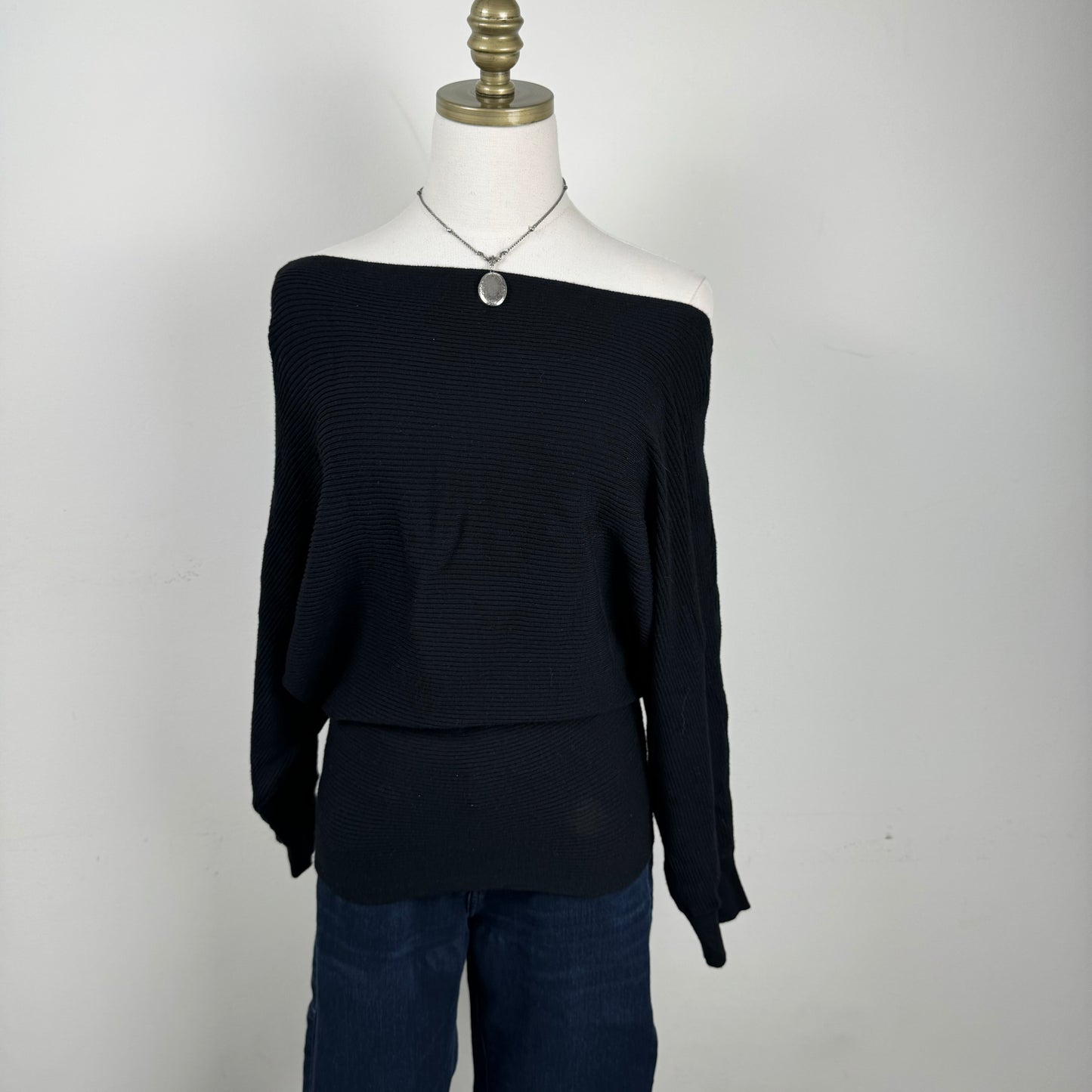 Black Dolman Sweater
