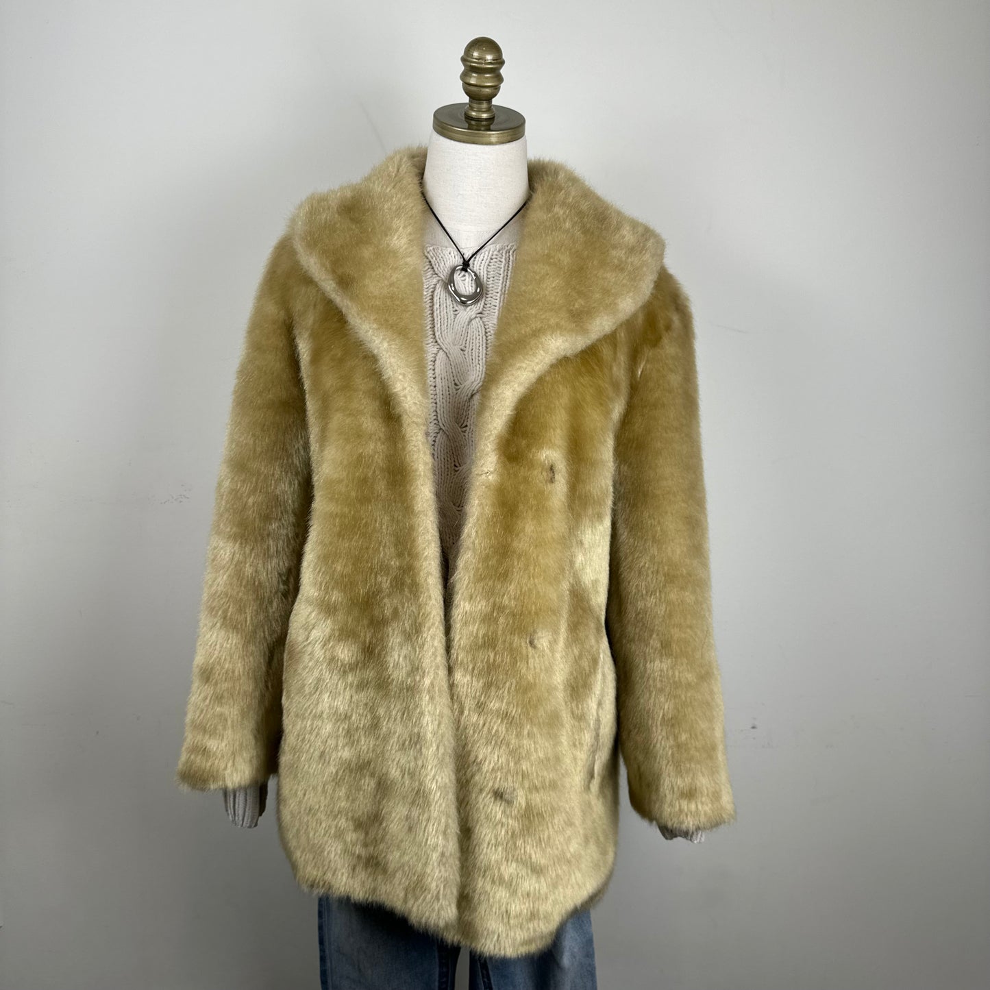 Vintage Faux Fur Jacket