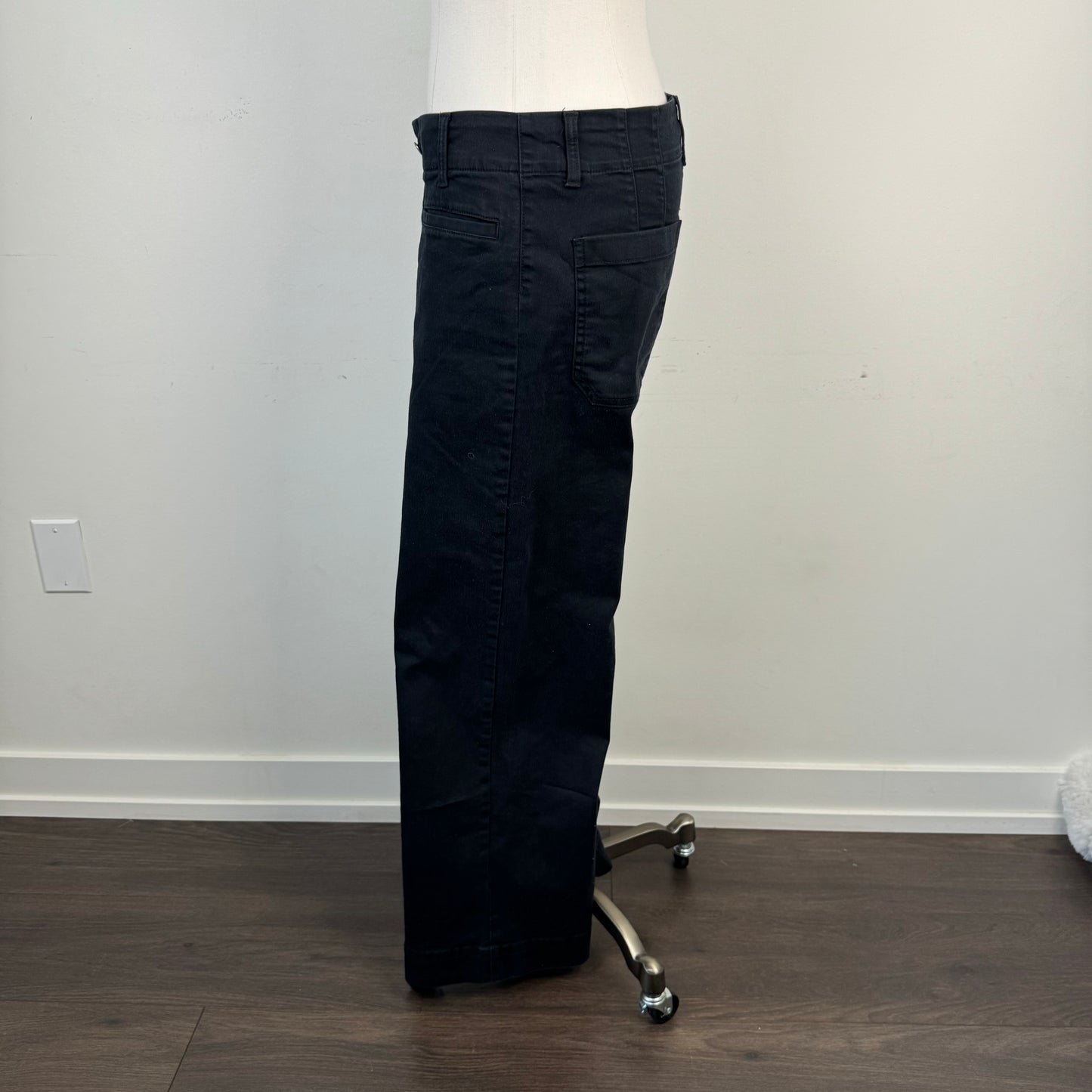 Black Flared Trousers