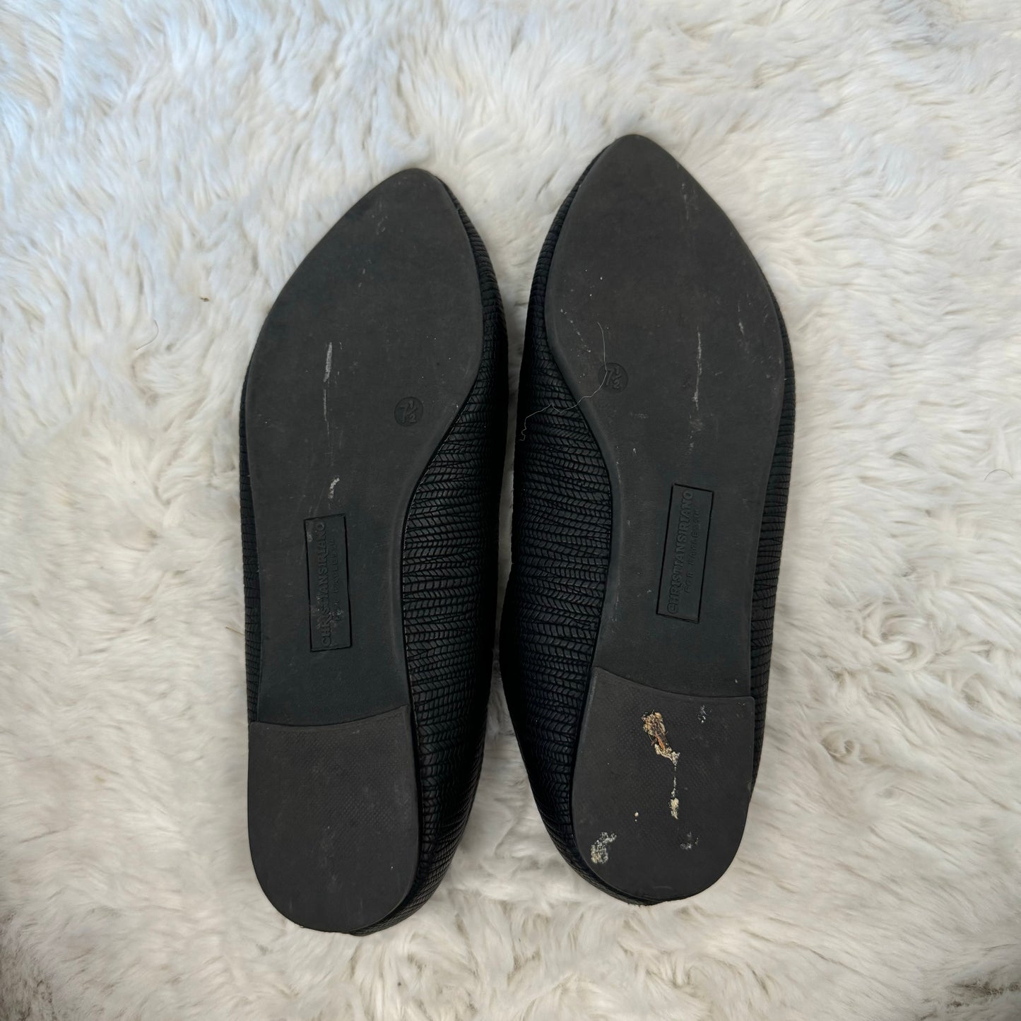 Black Pointy Ballet Flats (US 7/7.5)