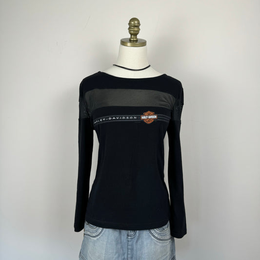 Vintage Harley Davidson Sporty Top