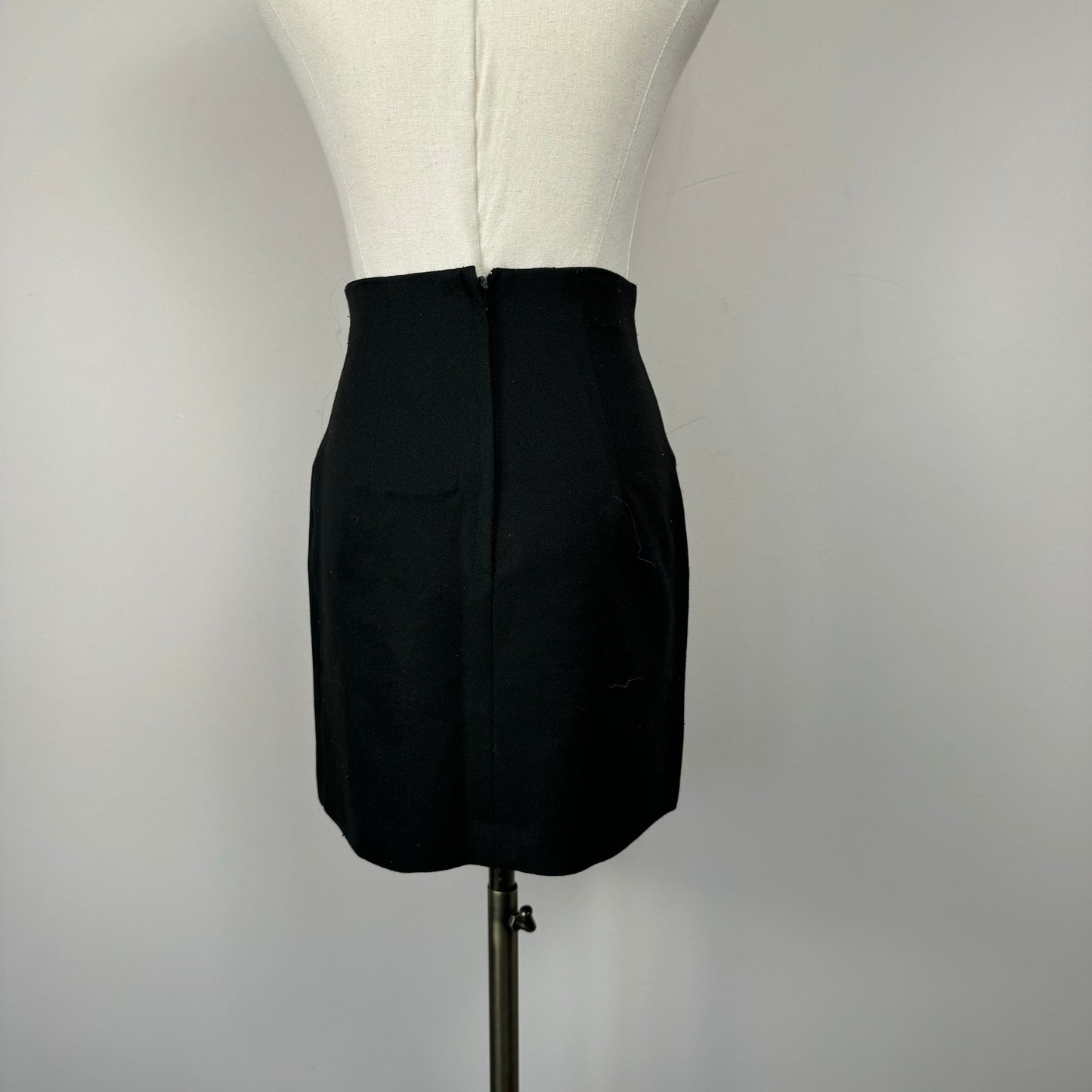 Vintage Black Mini Skirt