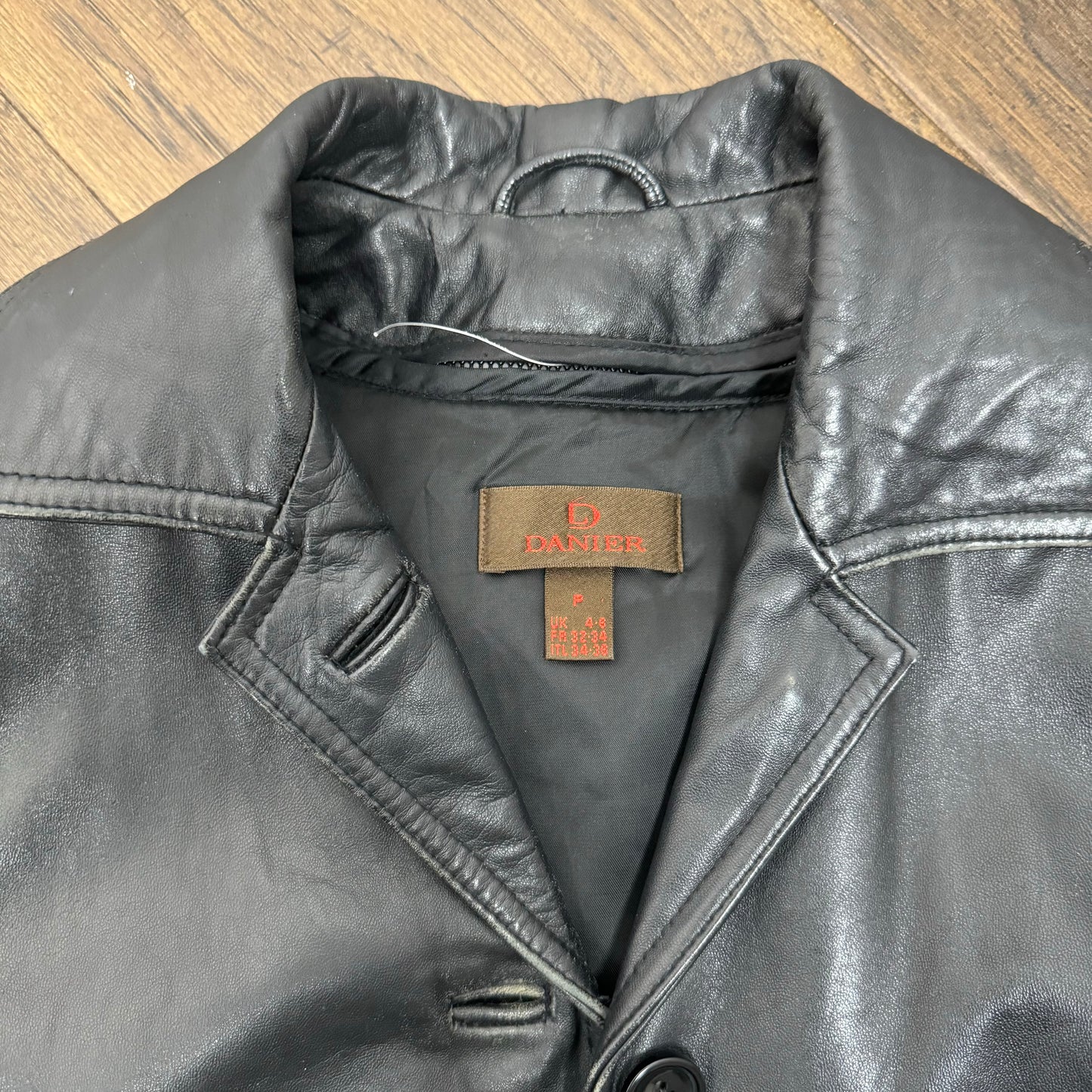 Vintage Danier Long Leather Jacket