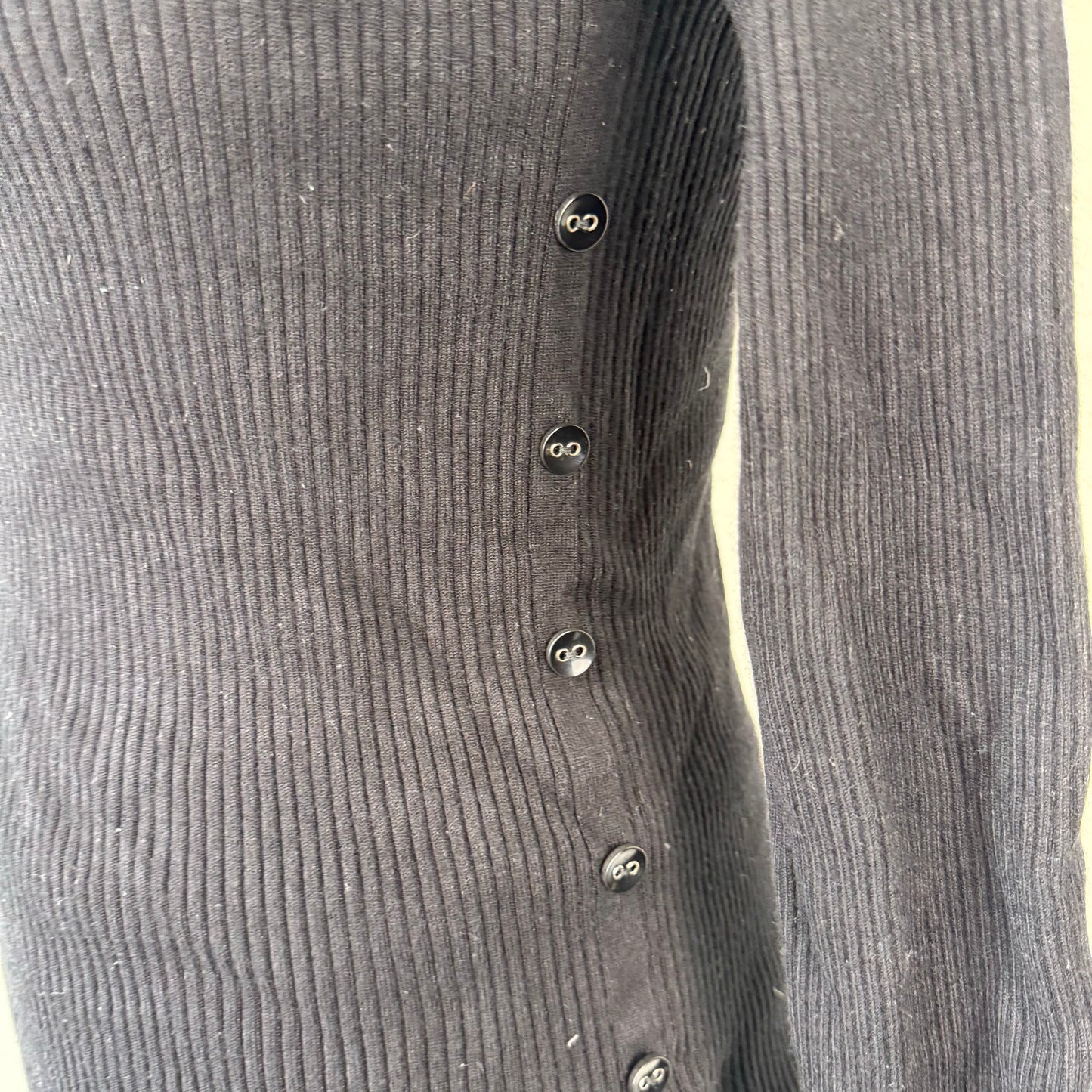 Black Fitted Turtleneck Sweater